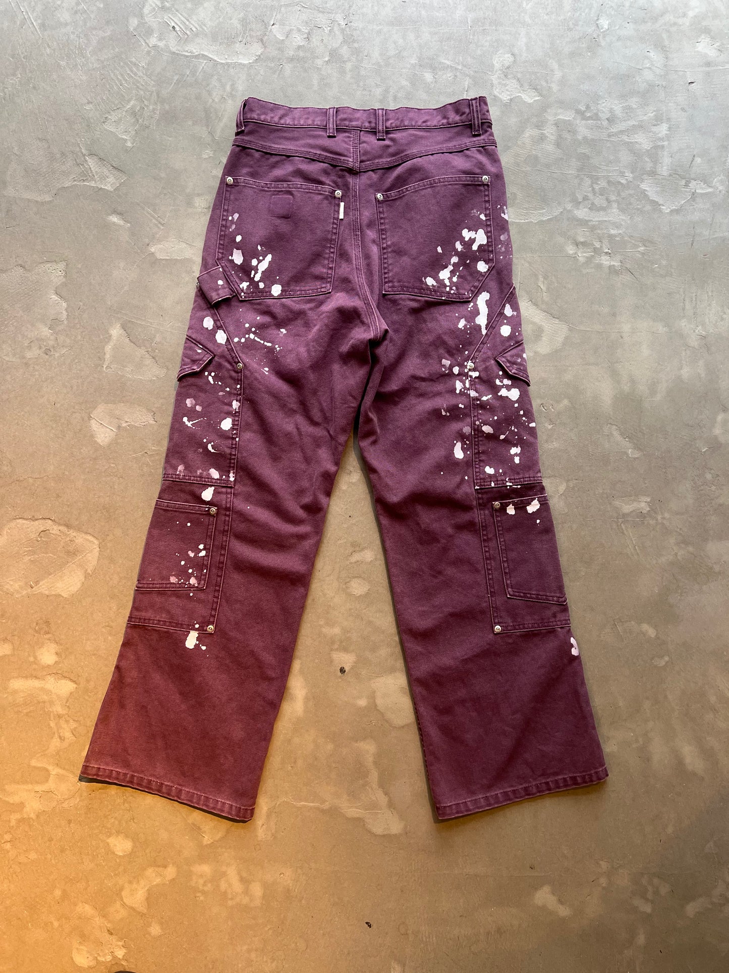 FAKE AS FLOWERS/Triple Knee Painter Pants