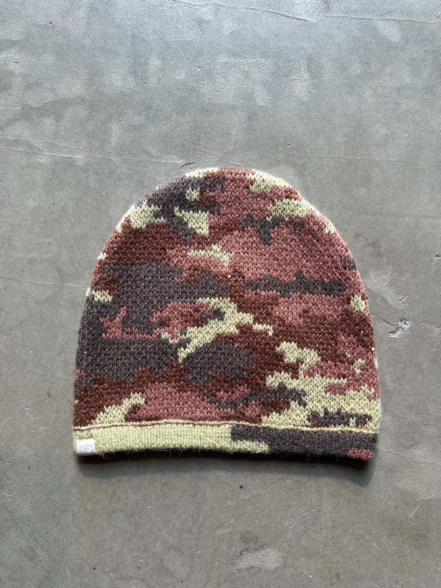 FAKE AS FLOWERS/Camo Single Beanie