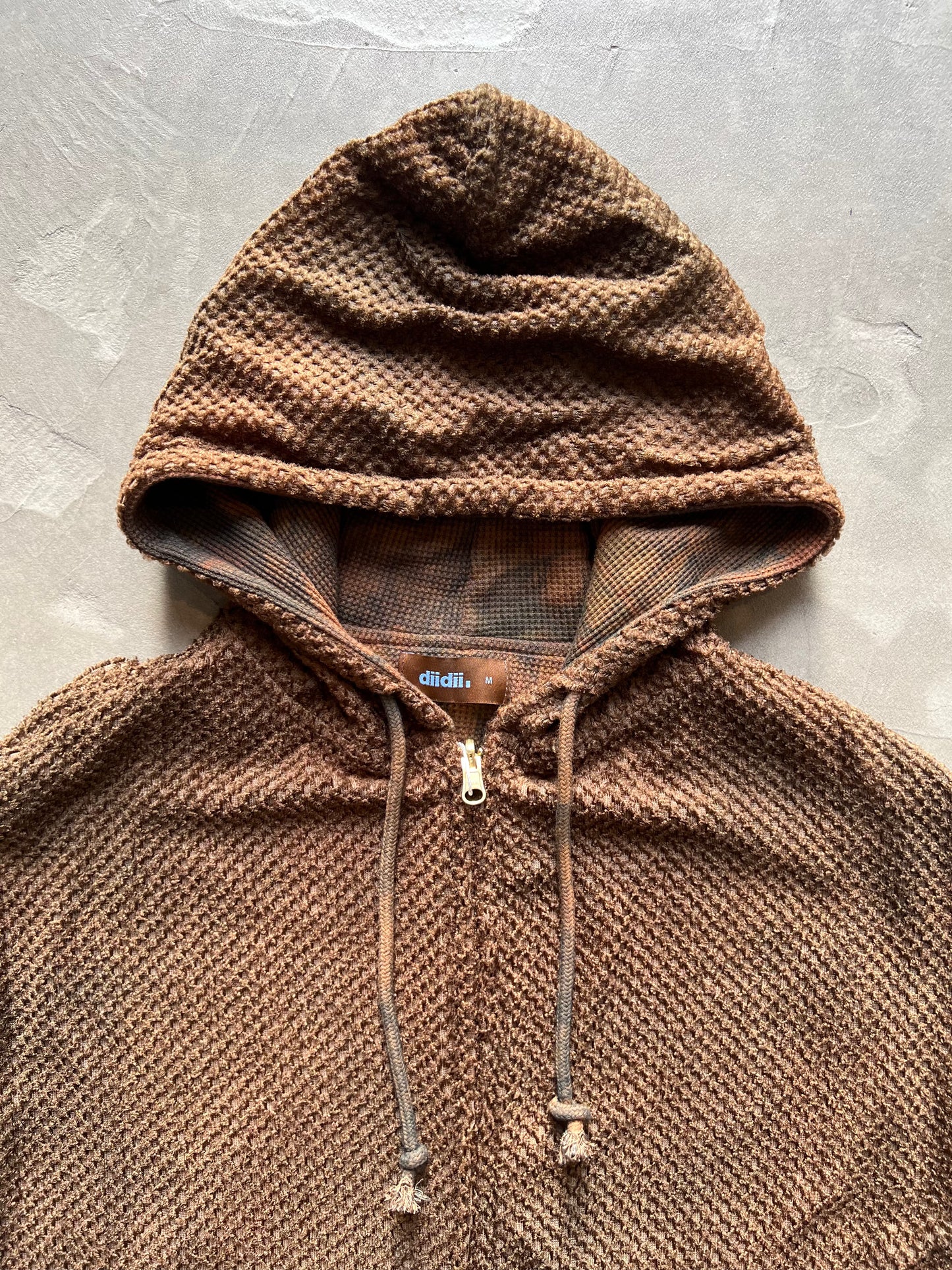 diidii/Reversible Double Raschel Hoodie