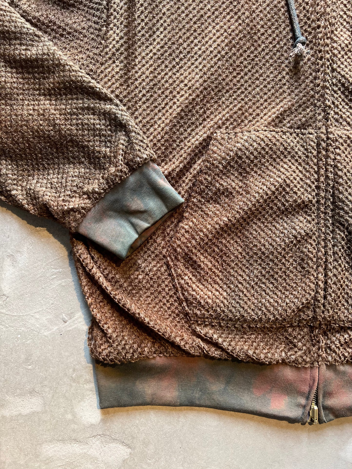 diidii/Reversible Double Raschel Hoodie