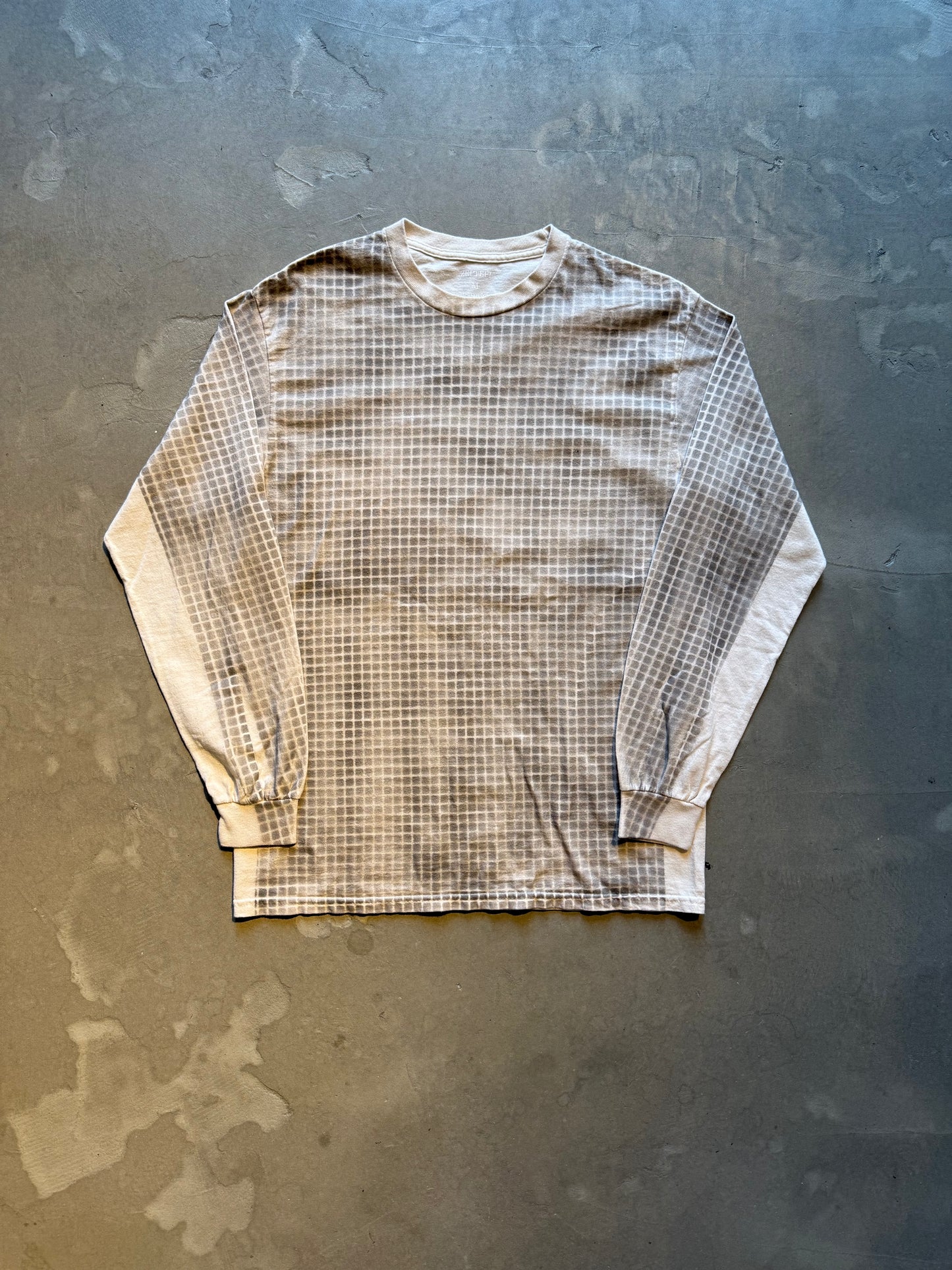 ZEPTEPI/LS Tee / Grid Camo