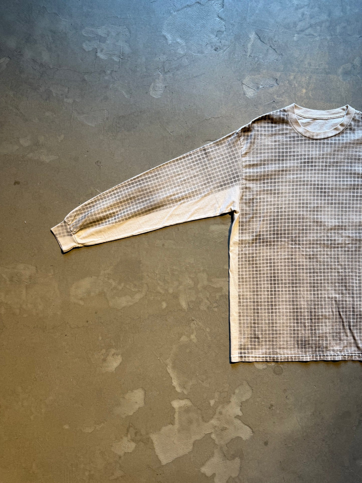ZEPTEPI/LS Tee / Grid Camo