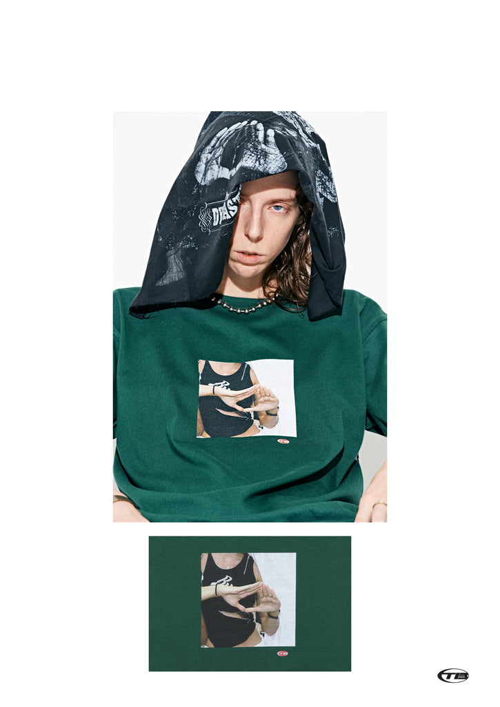 THROWBACK(スローバック)/Roc Symbol Tee(BLACK/WHITE/GREEN)