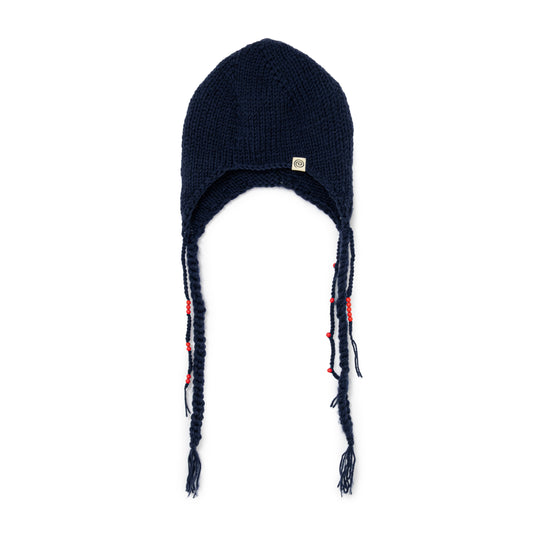 SOL/Hand-knitted Flight Cap