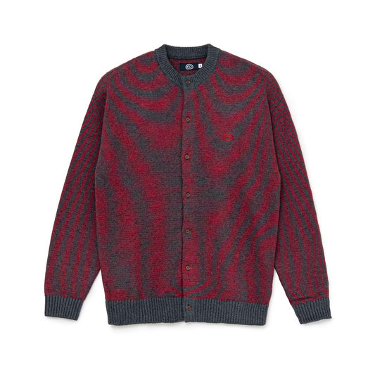 SOL/Knitted Border Cardigan