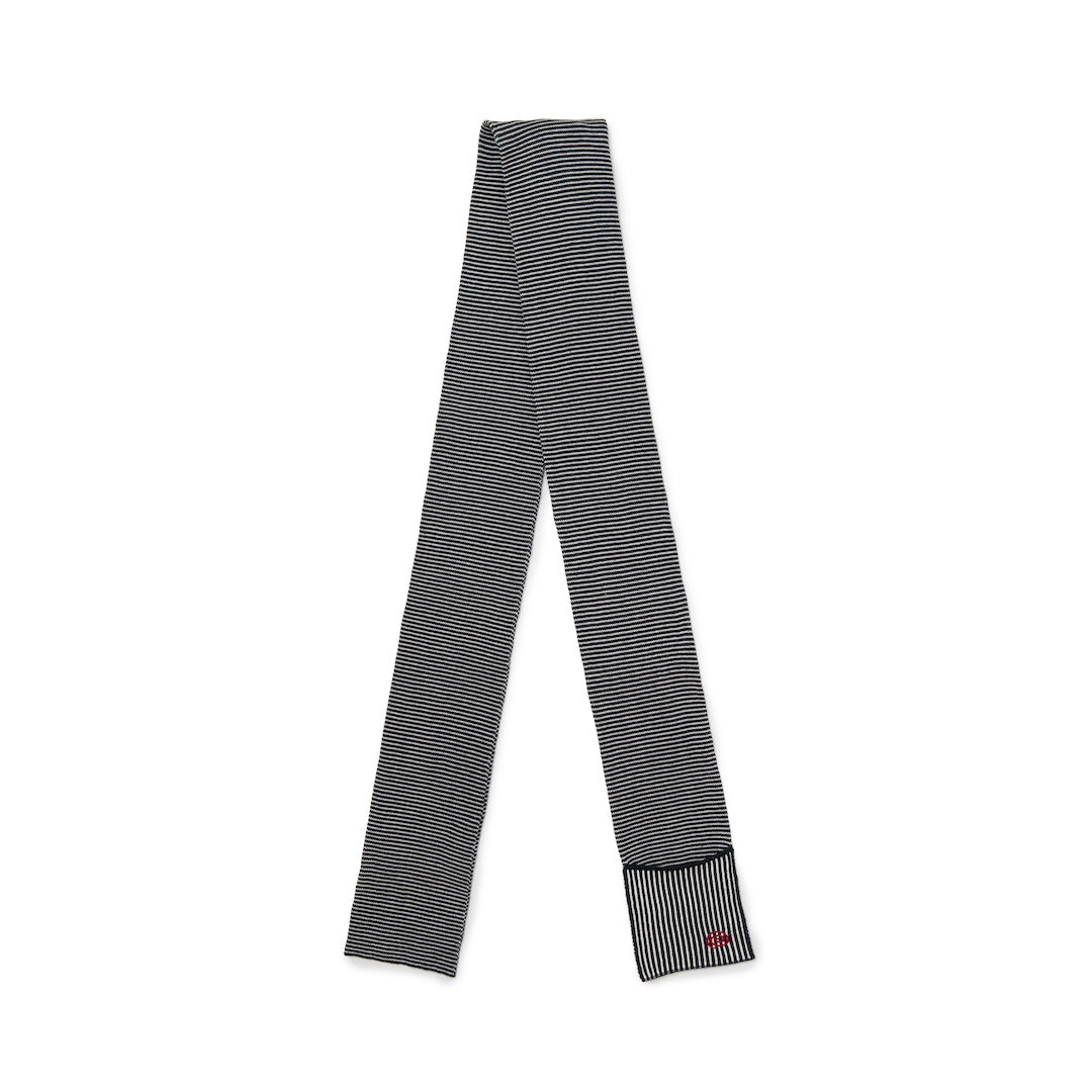 SOL/Knitted Border Scarf