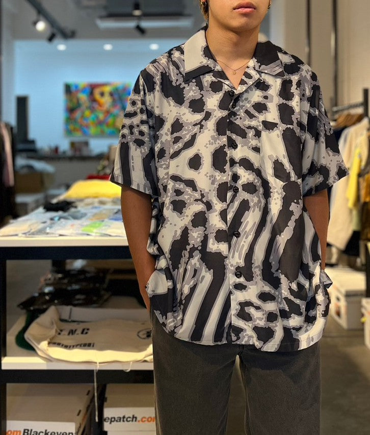 BAL(バル)/ACID ANIMAL RAYON SS SHIRT(GRAY) – Re'verth ONLINE SHOP