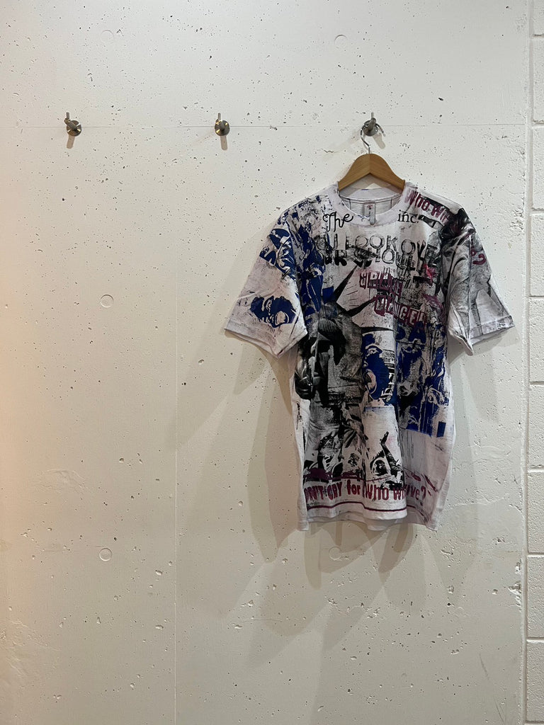 USED SS T-SHIRT(WHITE)M
