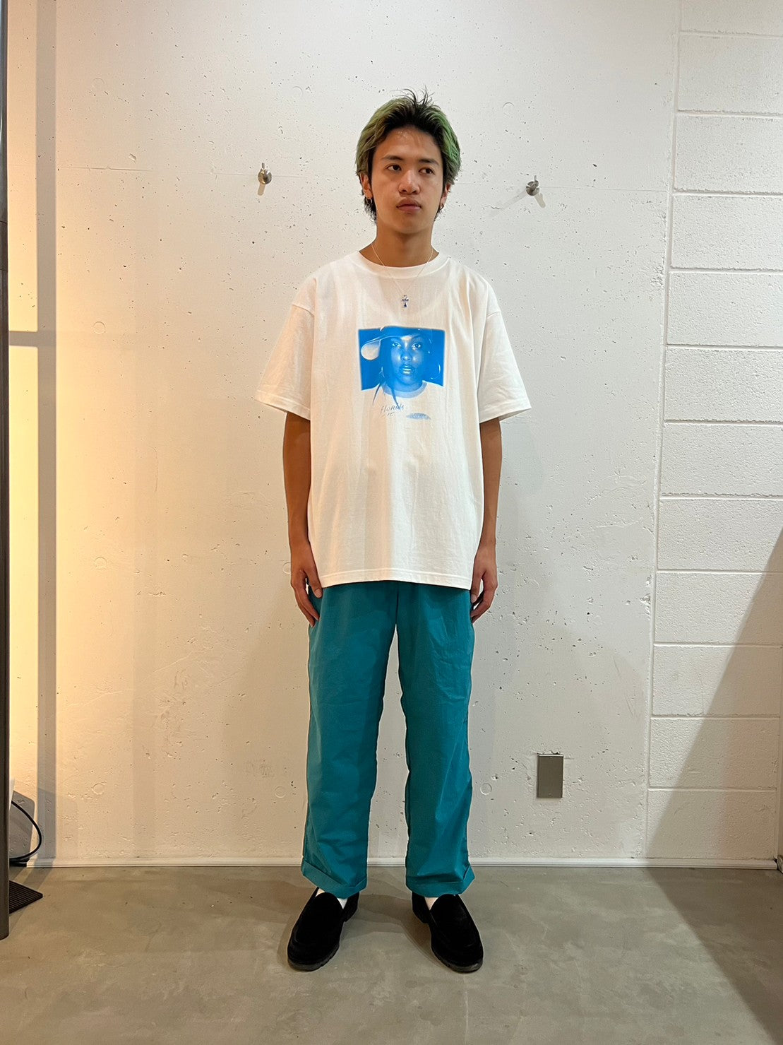Frontin' Tee Tee(BLUE)/THROWBACK(スローバック)