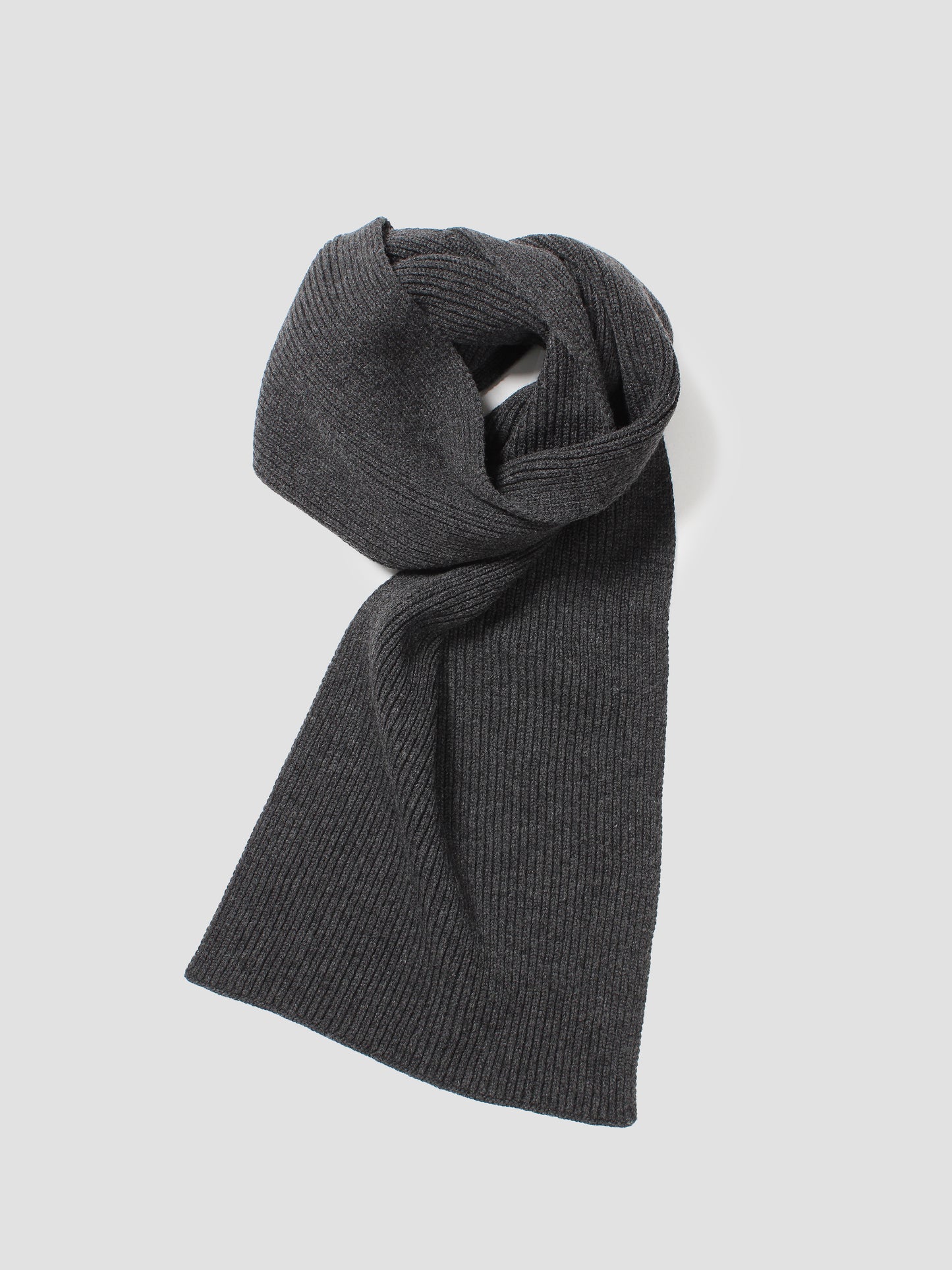 CABARET POVAL/Cashmere Rib Knit Muffler