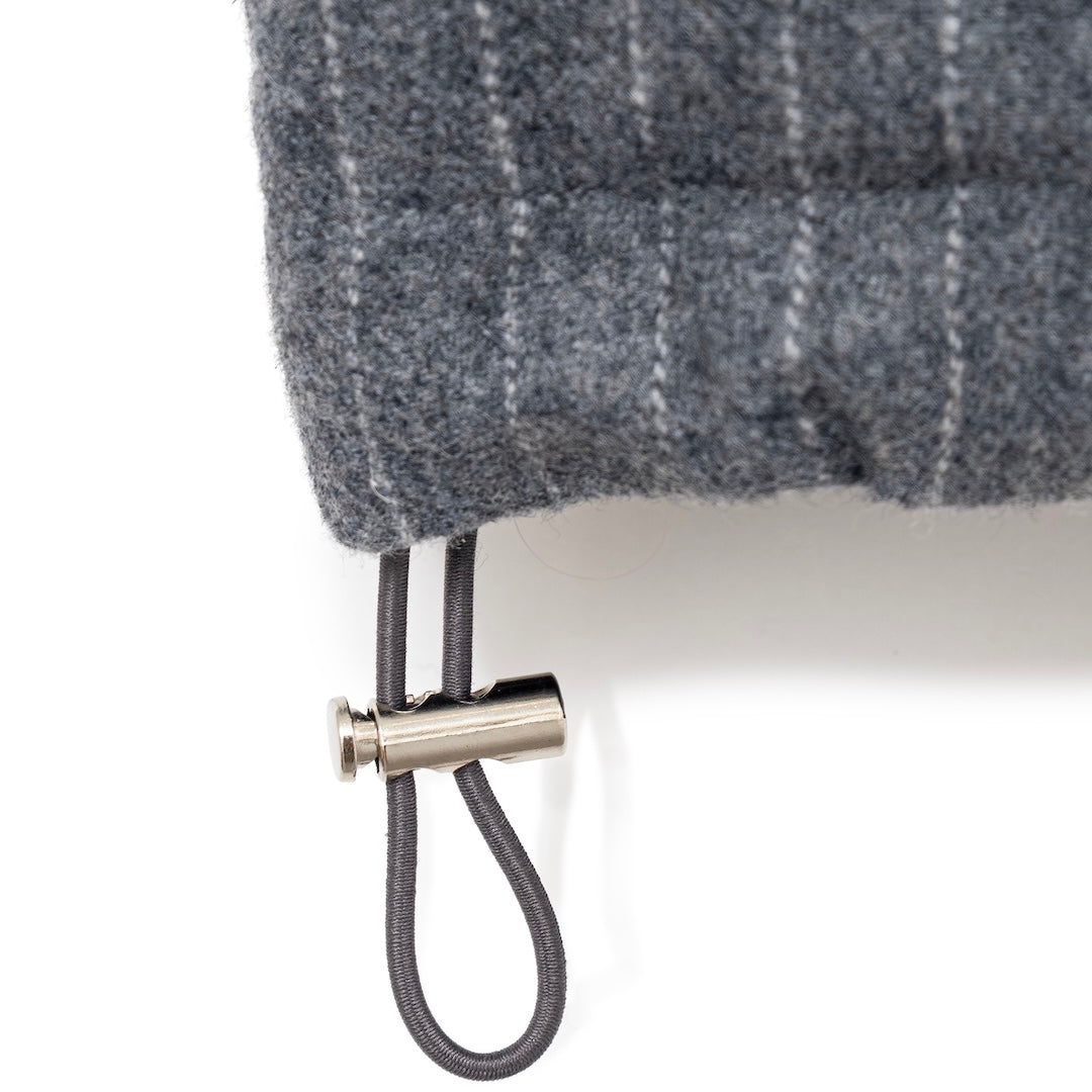 SOL/Pin-Stripe Padded Vest