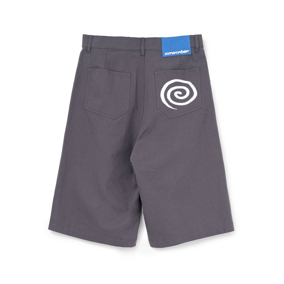 SOL/Cotton Ripstop Baggy Shorts
