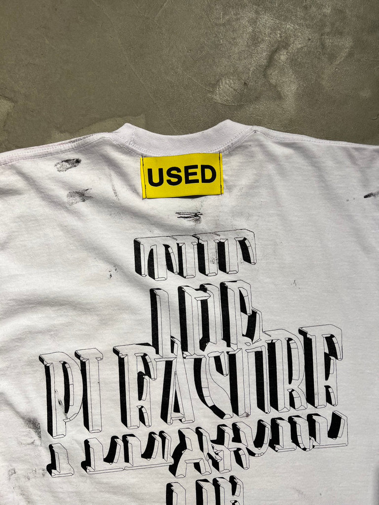 USED SS T-SHIRT(WHITE)M
