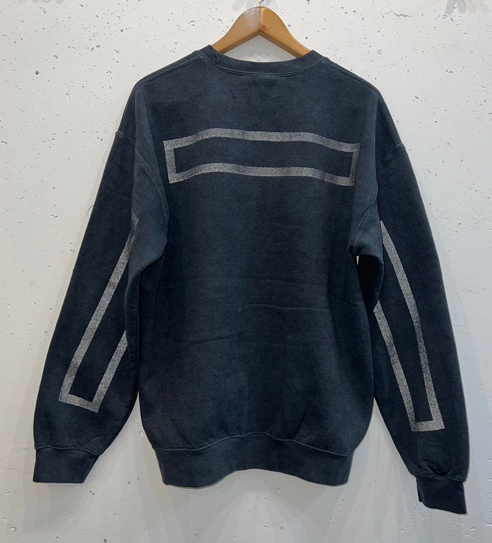 ZEPTEPI/Crewneck Sweatshirts Garment Dyed (Ink Black)