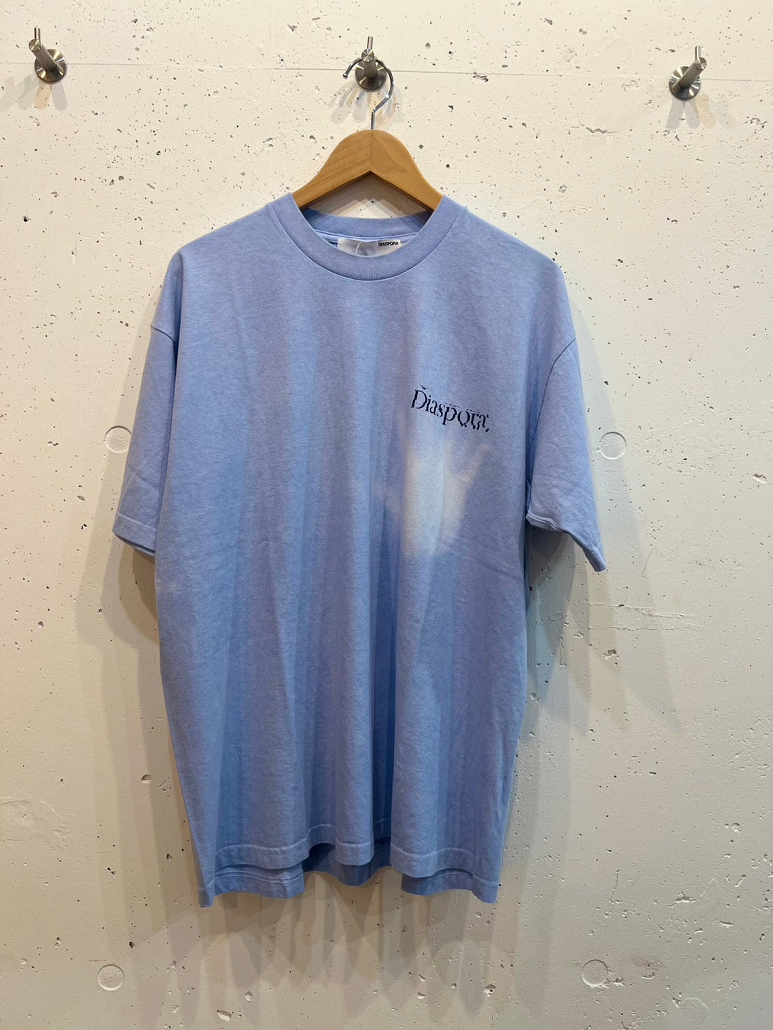 DIASPORA SKATEBOARDS/Dyed Magic Circle Tee(Sax)