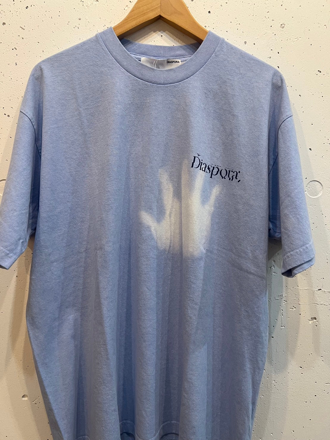 DIASPORA SKATEBOARDS/Dyed Magic Circle Tee(Sax)