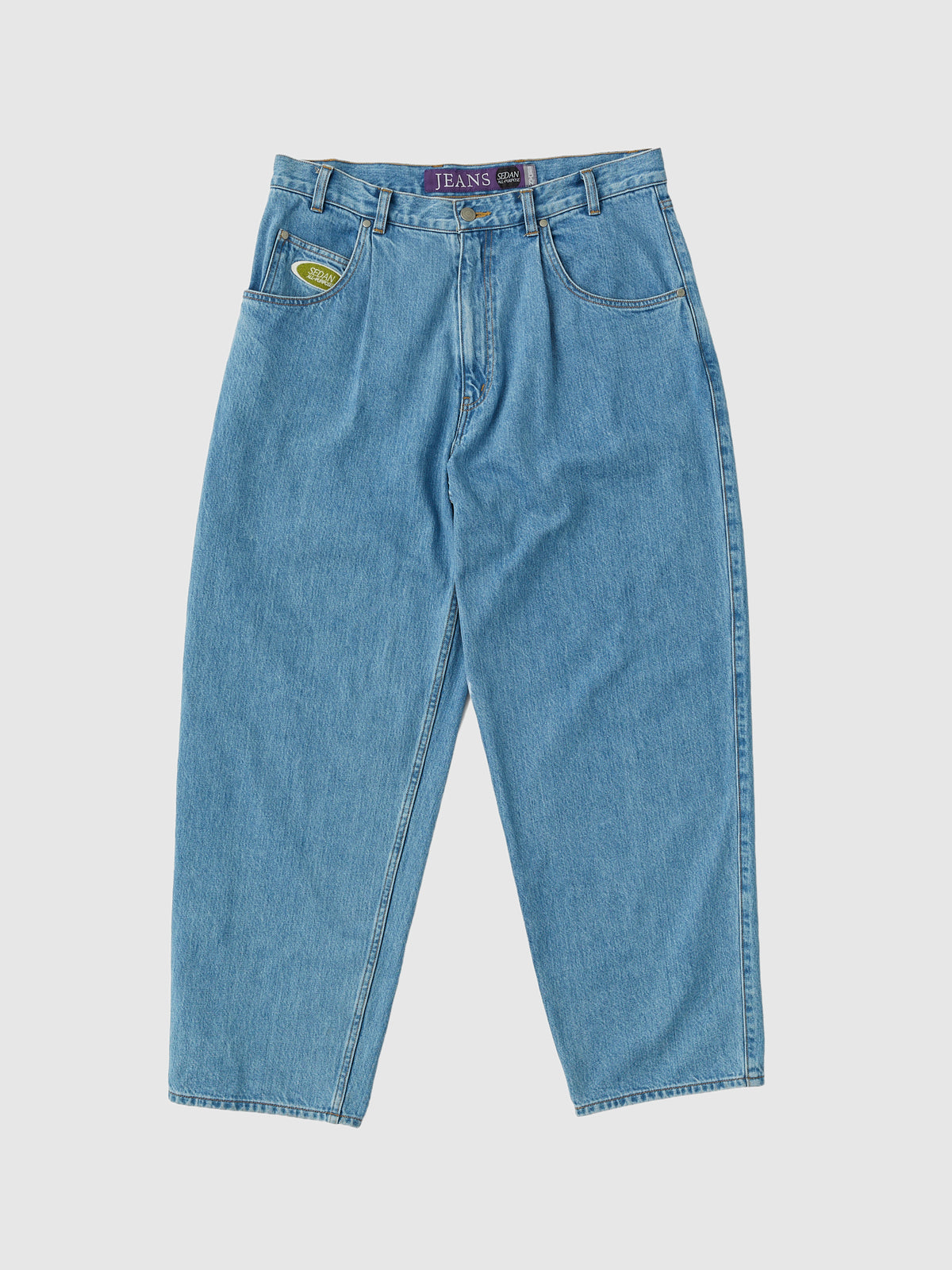 SEDAN ALL-PURPOSE/Oval Logo Denim Pant(Summer Indigo) – Re