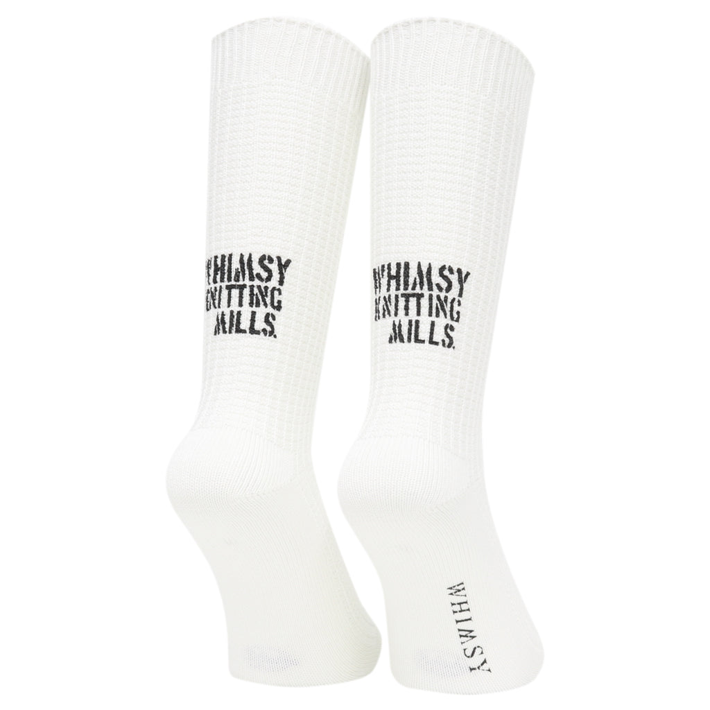WHIMSY(ウィムジー)  /Waffle Socks(GREY/KHAKI/MUSTARD/ROYAL/WHITE)