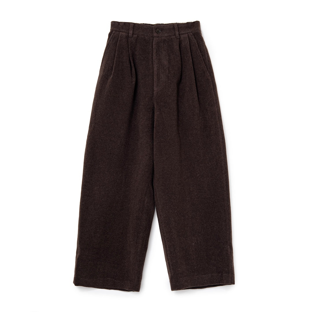 SOL/WOOL EASY 2-TUCK PANTS