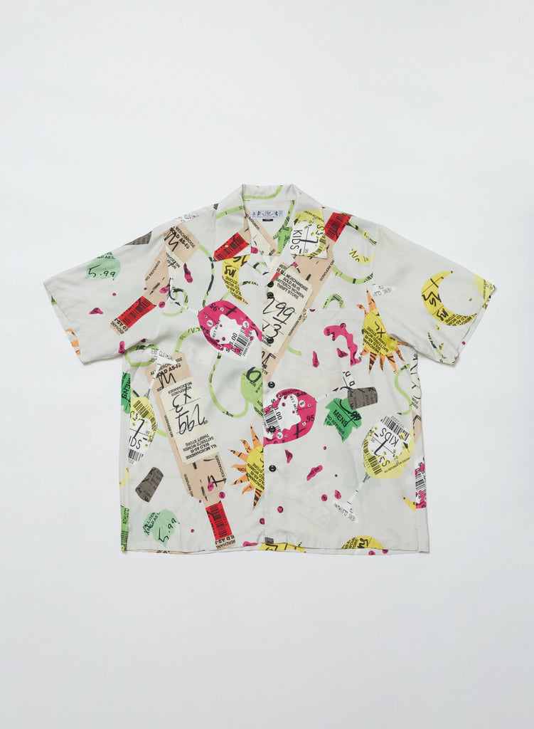 RAYON SS SHIRT ART WORK BY WACKWACK(MULTI) -BAL