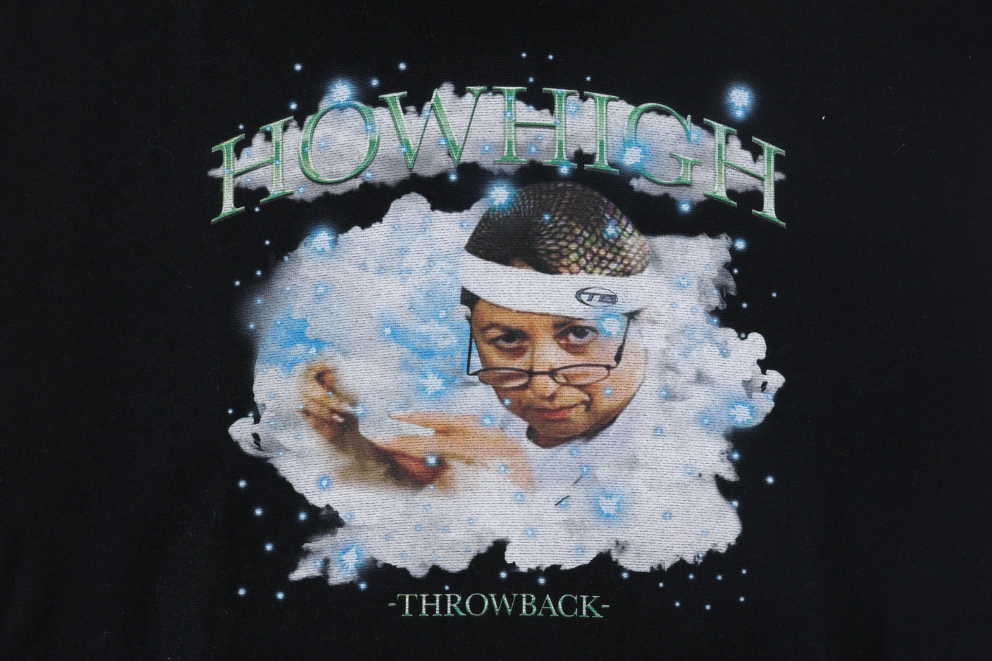 THROWBACK(スローバック)/How High Hoodie(WHITE/BLACK)